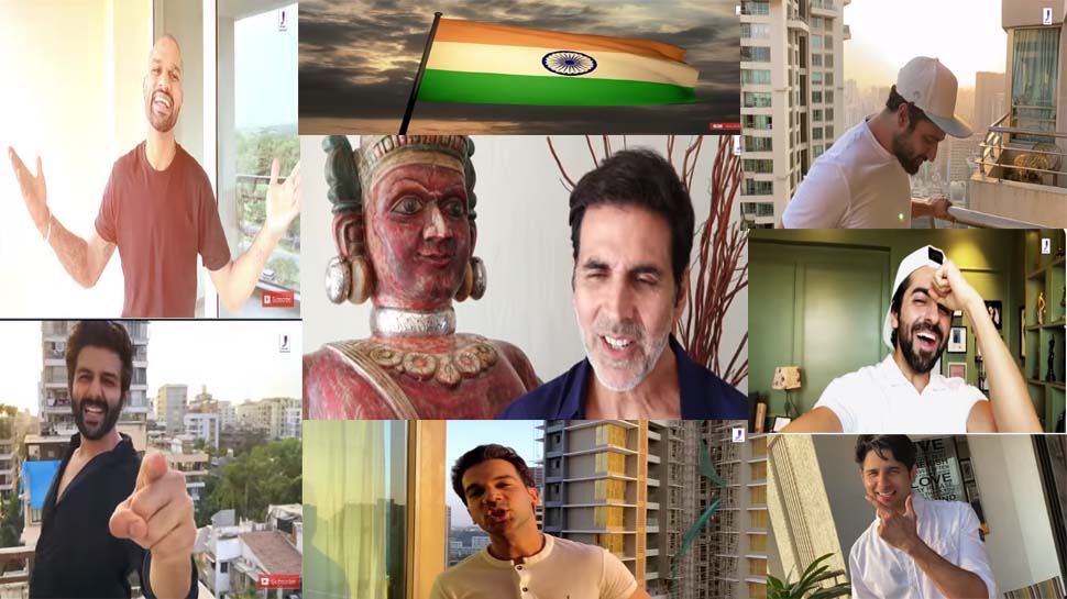 कोरोना से लड़ने का बॉलीवुड का जोश भरा पैग़ाम,पीएम मोदी ने किया ट्वीट कोरोना से लड़ने का बॉलीवुड का जोश भरा पैग़ाम,पीएम मोदी ने किया ट्वीट