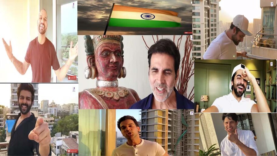 कोरोना से लड़ने का बॉलीवुड का जोश भरा पैग़ाम,पीएम मोदी ने किया ट्वीट