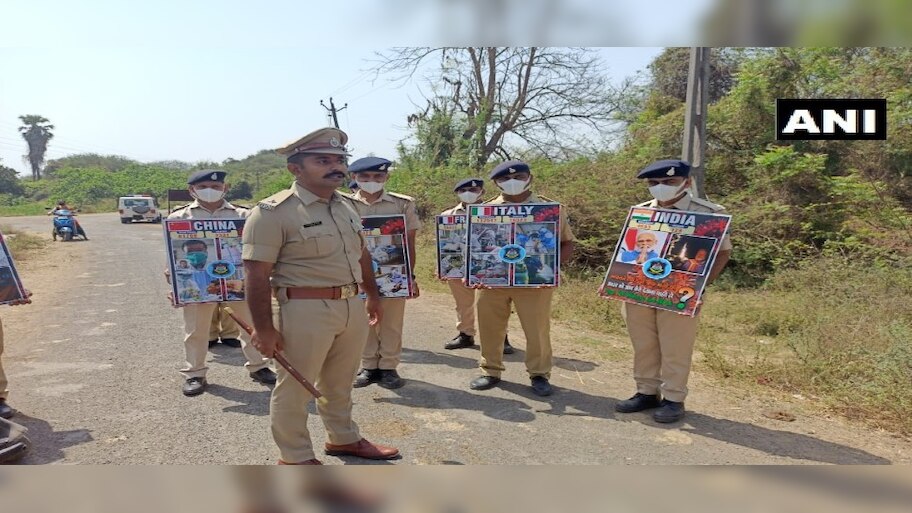 ଗୁଜୁରାଟରେ ଏମିତି ଚାଲିଛି କୋରୋନା ସଚେତନତା...