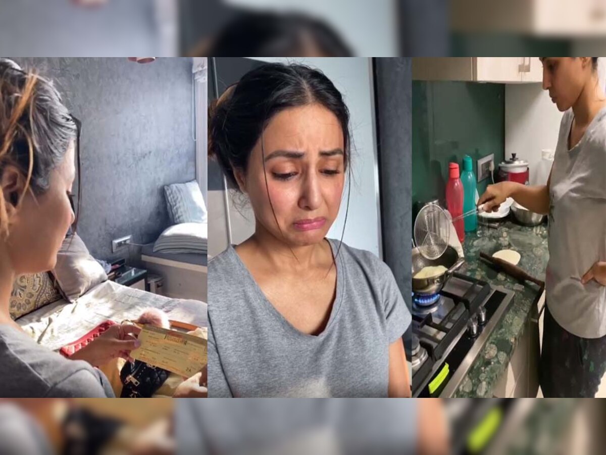 Lockdown: हिना खान ने भटूरे को बताया पूड़ी,फूट फूट पर क्यों रो पड़ी