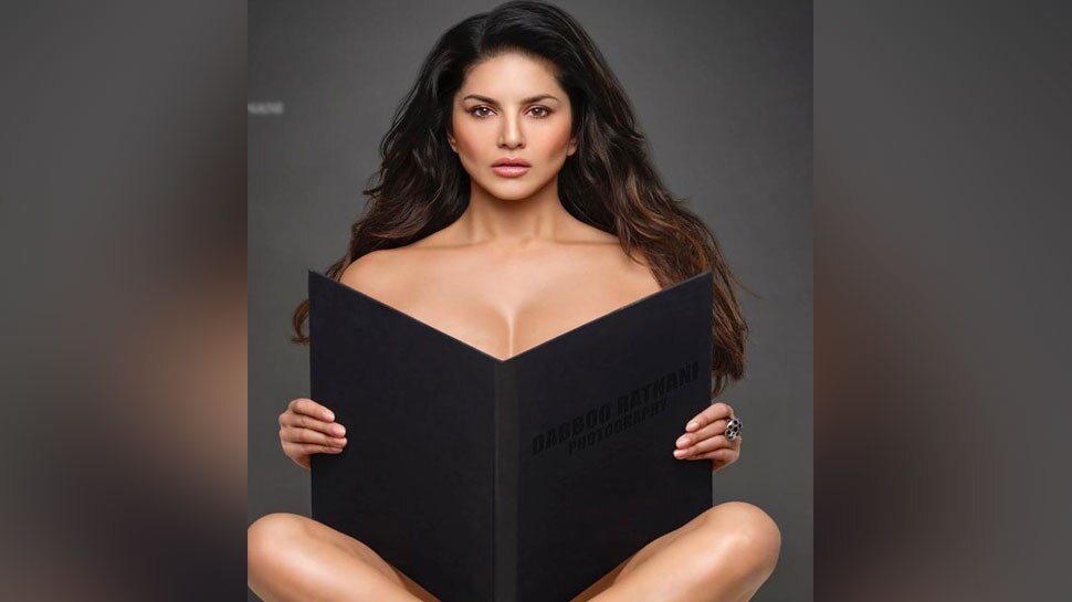 Sunny Leone Topless Photoshoot