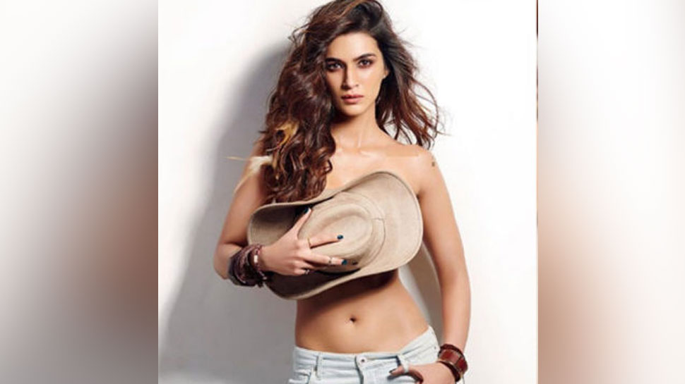 Kriti Sanon Topless Photoshoot