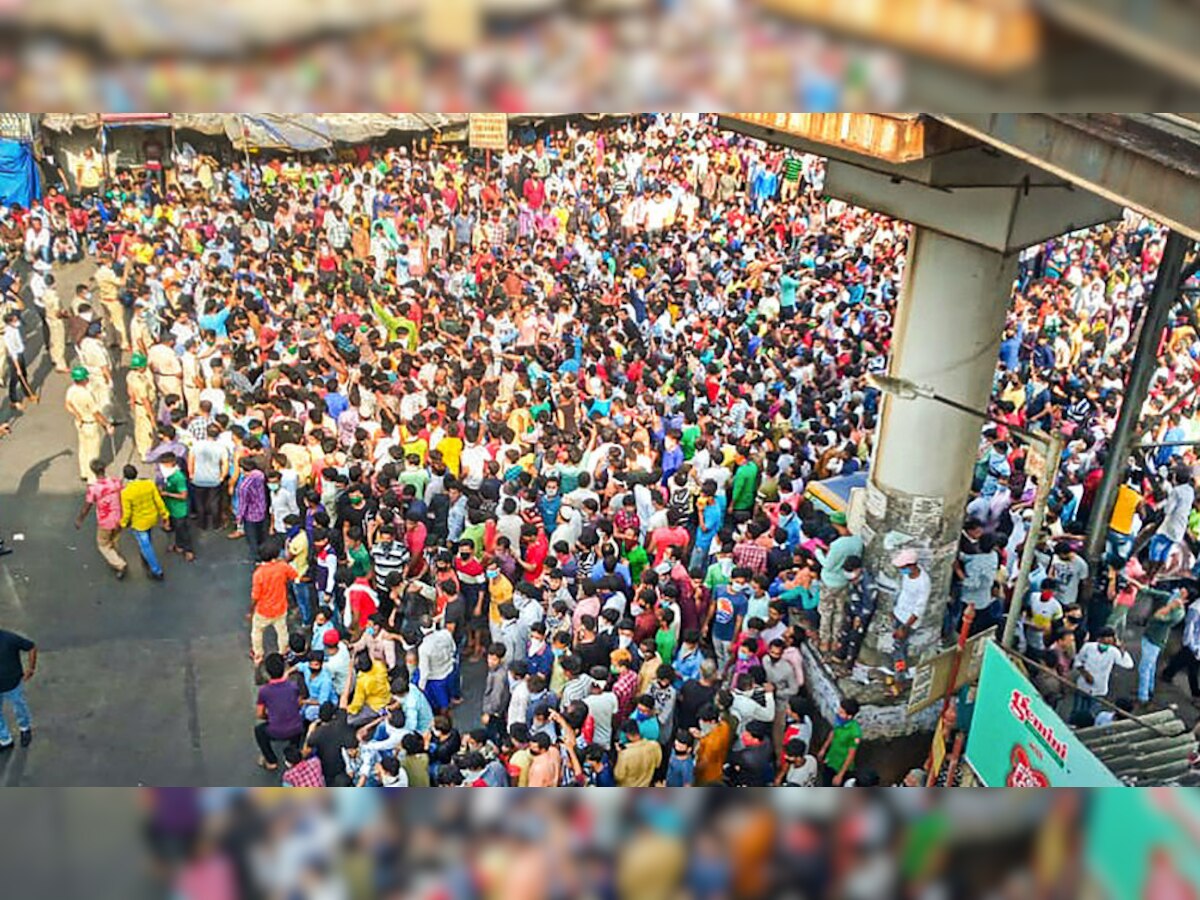 मुंबई: Lockdown के बीच केवल अफवाह के चलते भीड़ स्‍टेशन पहुंची या है कोई गहरी साजिश?