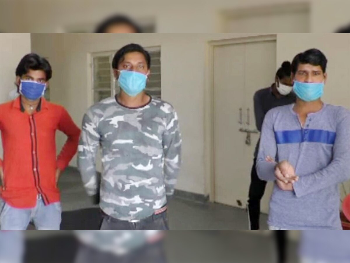 हल्द्वानी: घर जाने की मांग को लेकर भूख हड़ताल पर बैठे यूपी के मजदूर, बताई ये वजह