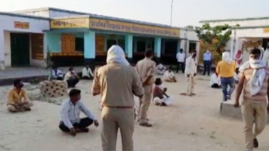जौनपुर: ईदगाह में छिपे थे मुंबई से लौटे 22 लोग, इंतेज़ामिया ने सबको किया क्वॉरंटीन