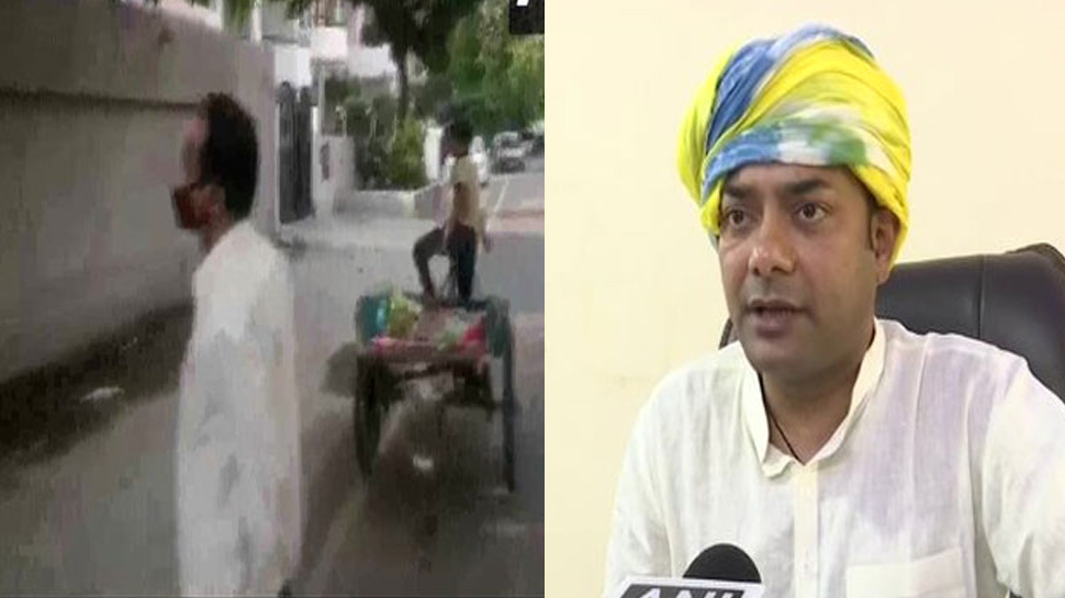 मुस्लिम सब्जी वाले को हड़काते हुए BJP विधायक का वीडियो वायरल, अब CM योगी की ये मांग मुस्लिम सब्जी वाले को हड़काते हुए BJP विधायक का वीडियो वायरल, अब CM योगी की ये मांग
