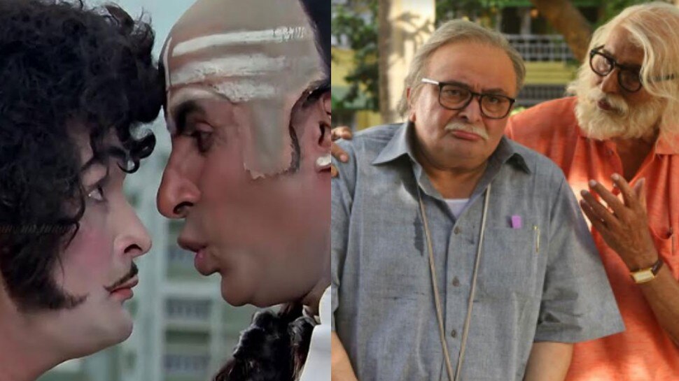 Rishi Kapoor and Amitabh Bachchan work together in many film | Rishi