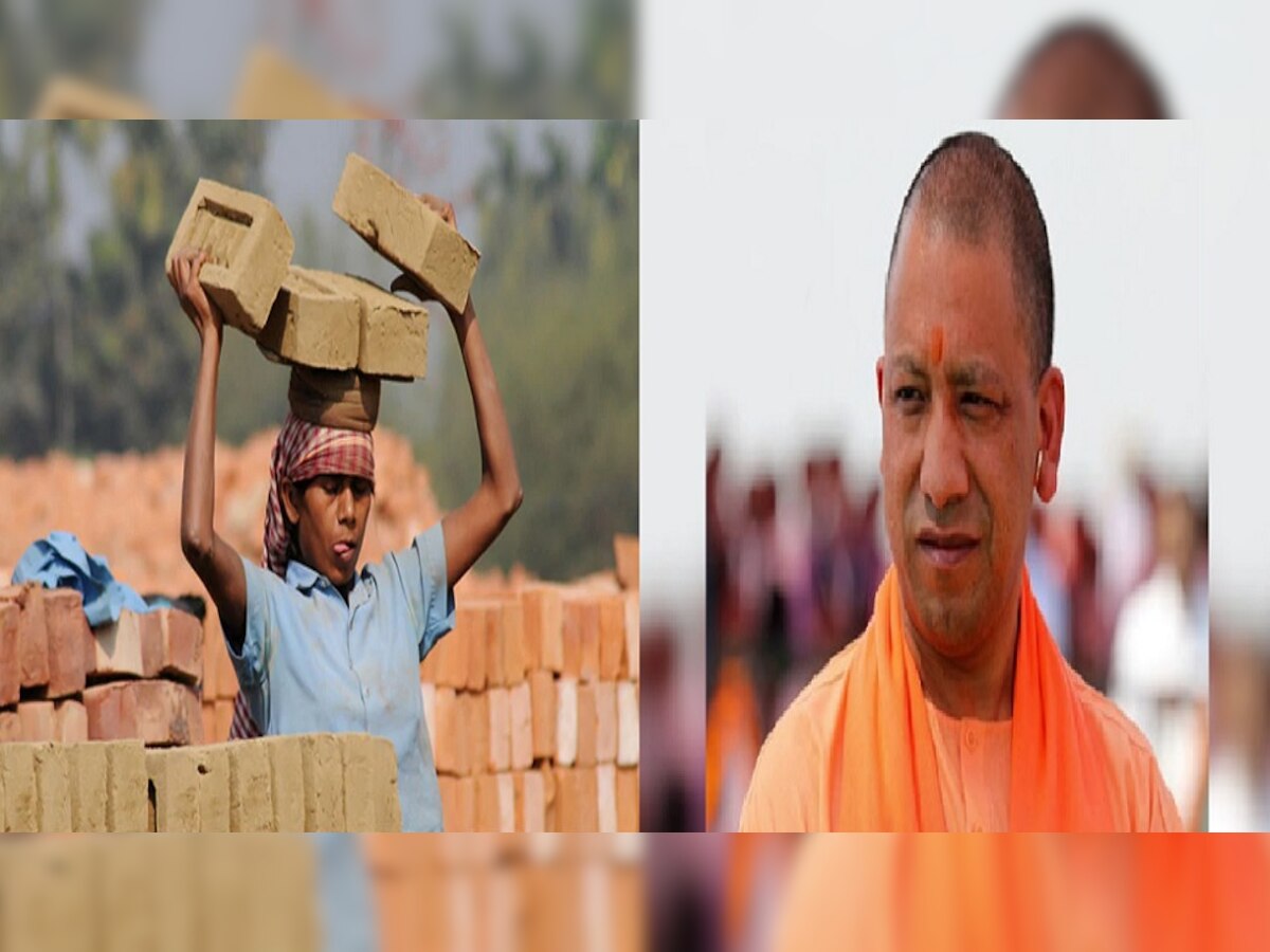 मजदूर दिवस पर यूपी के सीएम योगी का पैग़ाम,ट्वीट कर बढ़ाया हौसला 