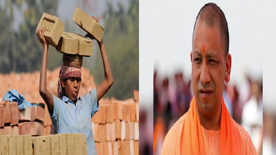 मजदूर दिवस पर यूपी के सीएम योगी का पैग़ाम,ट्वीट कर बढ़ाया हौसला 