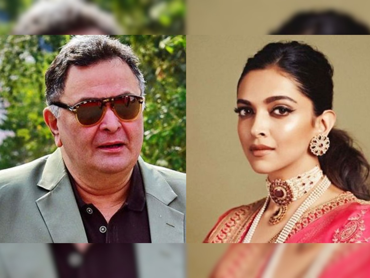 Rishi kapoor and Deepika Padukone