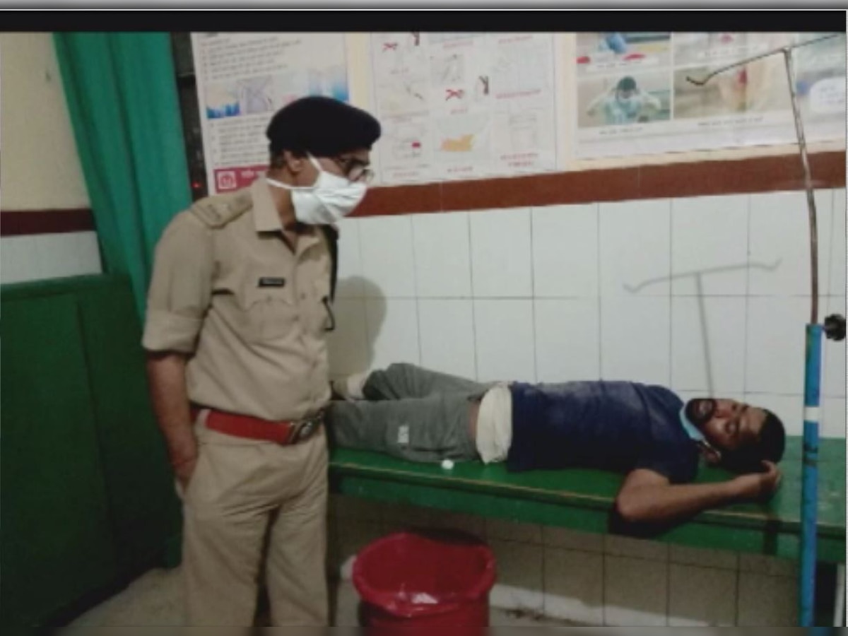 बहराइच में पकड़ा गया 25 हज़ार का इनामी बदमाश, 3 पुलिसकर्मी भी ज़ख्मी 