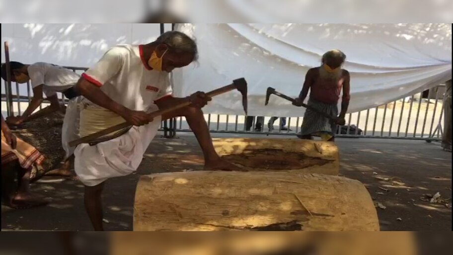 ପୁରୀରେ କେମିତି ଚାଲିଛି ରଥ ନିର୍ମାଣ କାମ ? 