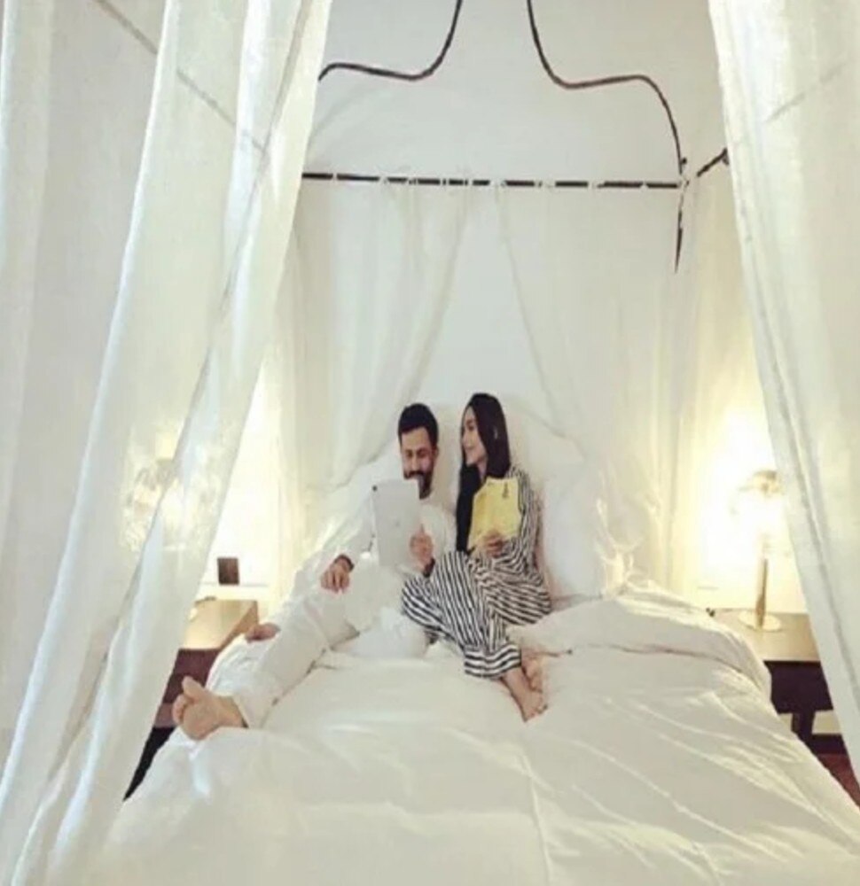 सोनम कपूर ने शेयर किया बेडरूम की तस्वीरें Sonam Kapoor shared bedroom pictures