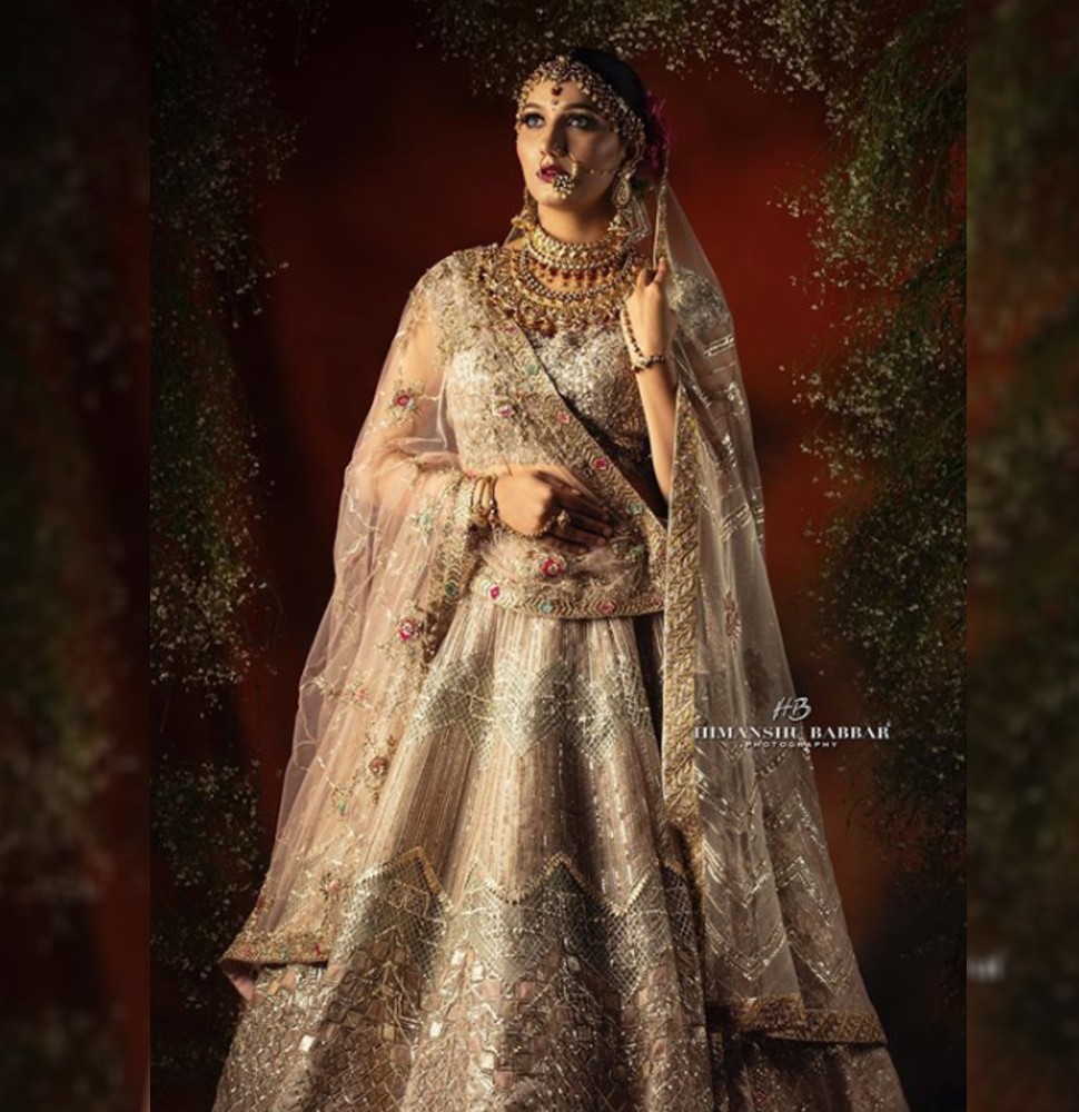 सपना चौधरी दुल्हन के लिबास में नजर आ रही हैं Sapna Chaudhary in Bridal look