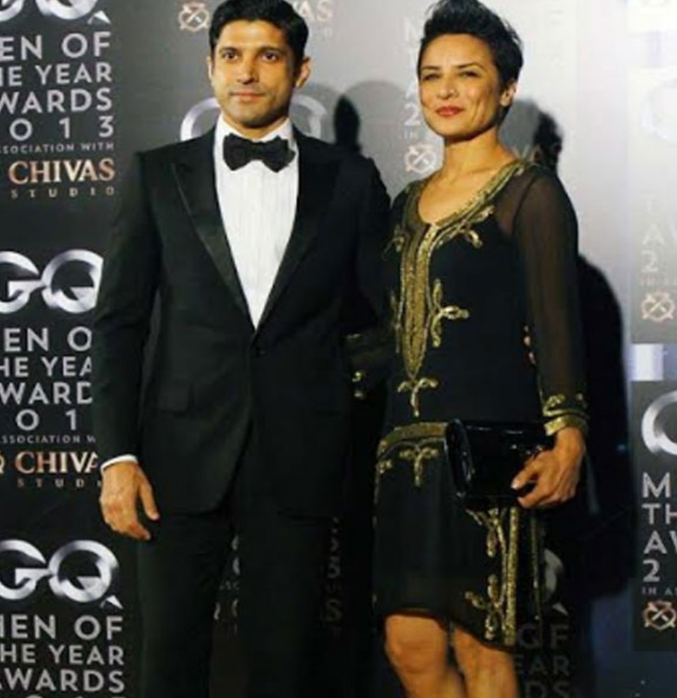 फरहान अख्तर और अधुना भंभानी Farhan Aktar and Adhuna Bhambhan