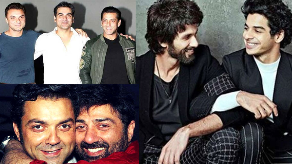 Not only onscreen, these Bollywood brothers also love each other in