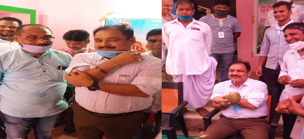 ଯେଉଁ ଶିବିରକୁ ଉଦଘାଟନ କଲେ, ସେଠି ରକ୍ତଦାନ ବି କଲେ ଯେଉଁ ଶିବିରକୁ ଉଦଘାଟନ କଲେ, ସେଠି ରକ୍ତଦାନ ବି କଲେ