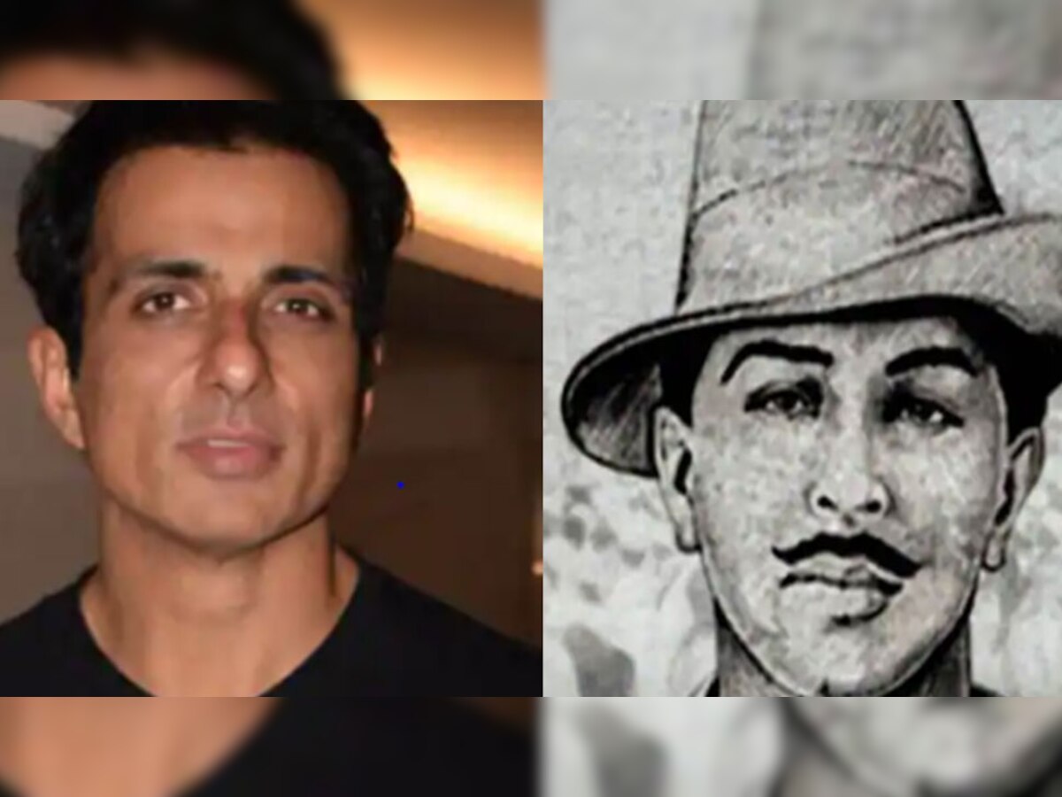 पंजाबी सिंगर ने भगत सिंह के लुक में शेयर की सोनू सूद की तस्वीर, वायरल हुई फोटो 