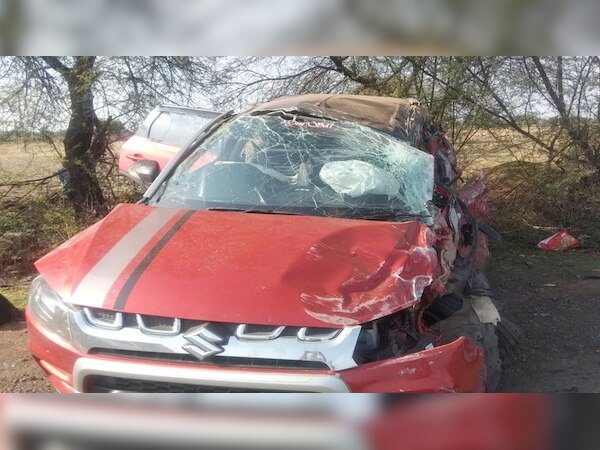 मध्य प्रदेश: कार और तेल टेंकर में ज़बरदस्त टक्कर, कार में सवार तीनों लोगों की मौत