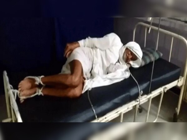 अस्पताल का बिल अदा ना करने पर बुज़ुर्ग मरीज़ को बैड से बांधा, CM ने दिया यह बयान