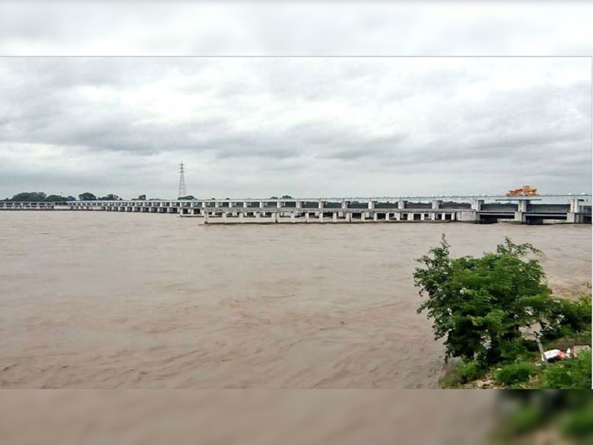 बारिश की वजह से गरगा डैम का जलस्तर बढ़ गया है. (प्रतीकात्मक तस्वीर)