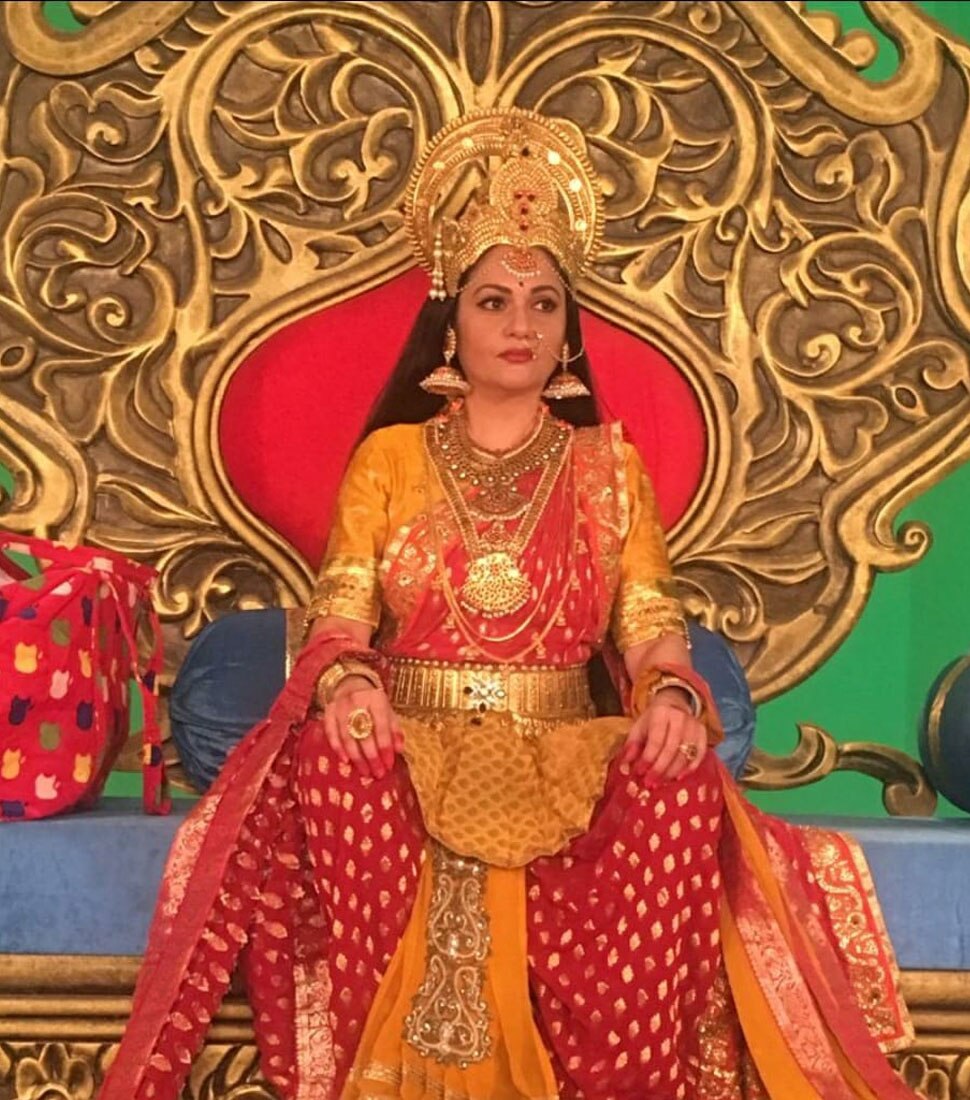 एंसा था ग्रेसी सिंह का गेटअप Dr B.R. Ambedkar and Santoshi Maa resume shoot