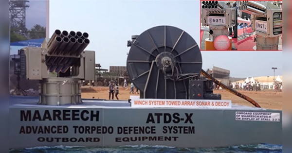 indigenously anti-torpedo decoy system Maareech Inducted in Navy ...
