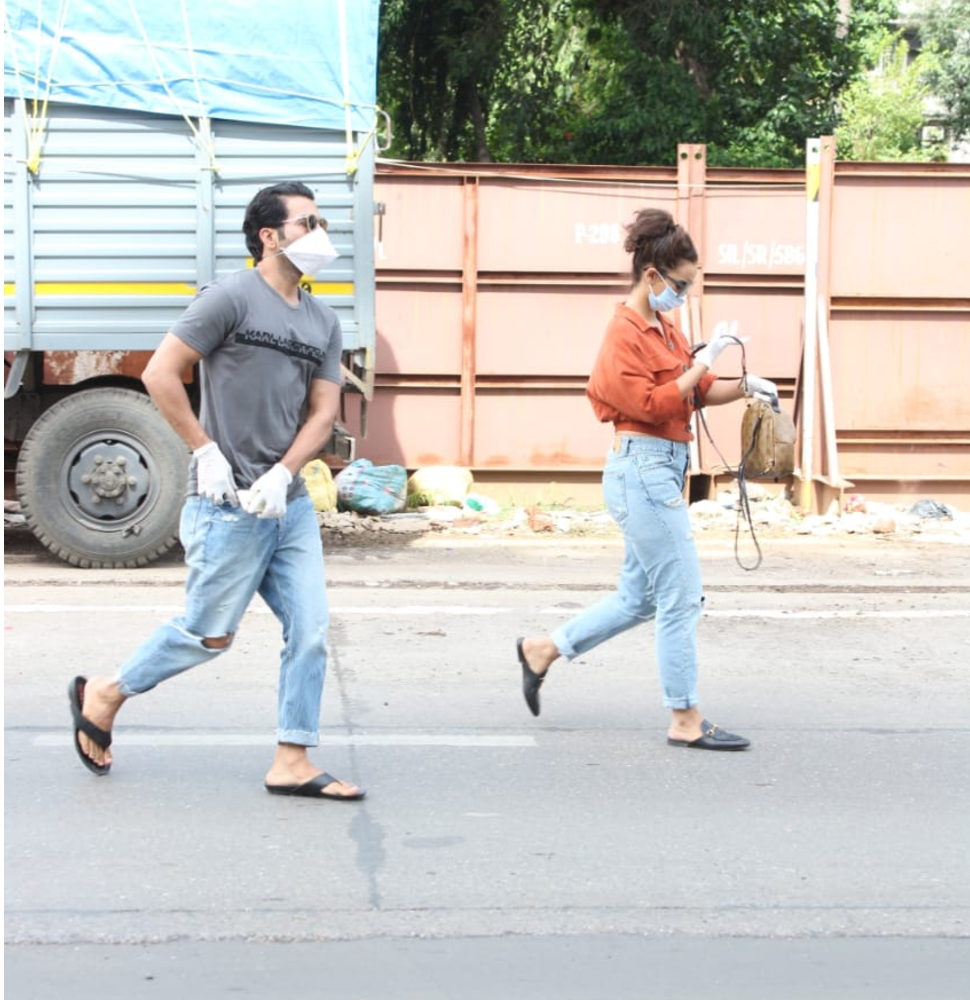 एक साथ दिखे पत्रलेखा और राजकुमार राव Rajkumar Rao and his gielfriend
