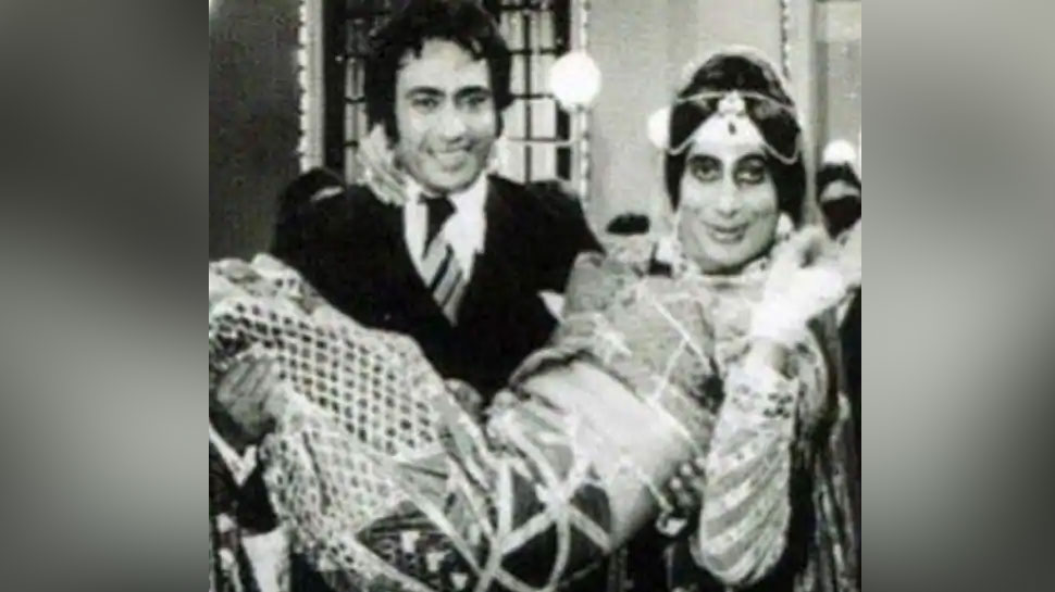 साड़ी में अमिताभ बच्चन Amitabh Bachchan