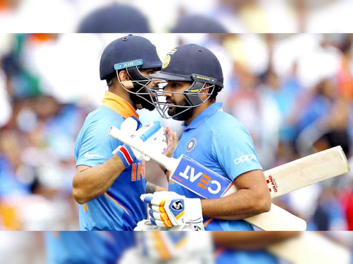 भारतीय टीम के कप्तान विराट कोहली और उप कप्तान रोहित शर्मा. (फोटो-ANI)