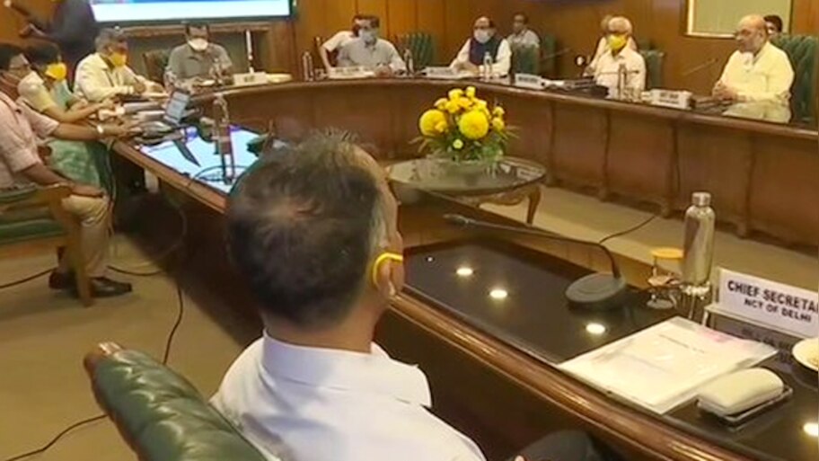 दिल्ली-NCR में कोरोना को लेकर अमित शाह ने UP, दिल्ली और हरियाणा के CM के साथ की मीटिंग