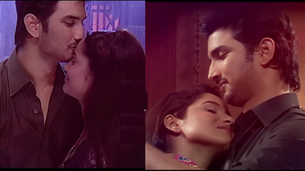 Sushant Singh Rajput And Ankita Lokhnade Romantic Music Video Goes ...