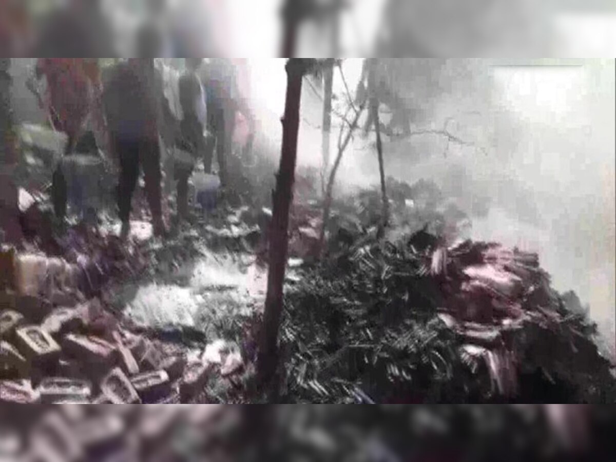 गाज़ियाबाद: गैरकानूनी मोमबत्ती की फैक्ट्री में लगी भयानक आग, 7 लोगों की हुई मौत