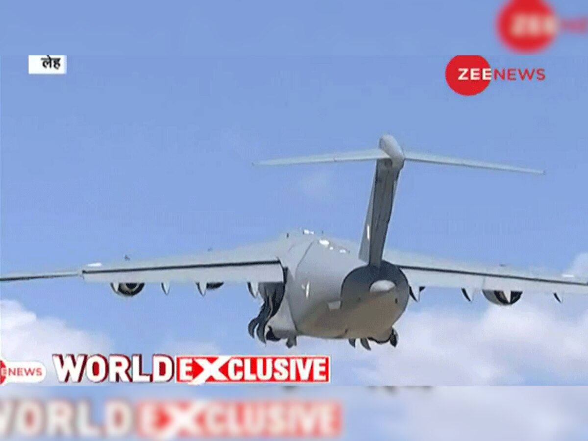 #ZeeNewsWorldExclusive: लद्दाख में चप्‍पे-चप्‍पे पर नजर, सेना के पैराट्रूपर तैनात