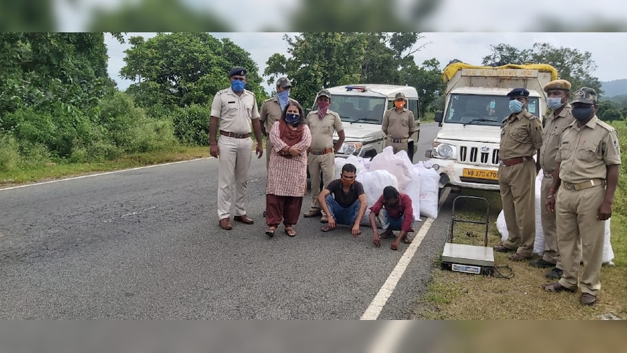 ମୋହନାରୁ ୪୬୮ କେଜି ଗଞ୍ଜେଇ ଜବତ, ୨ ଗିରଫ