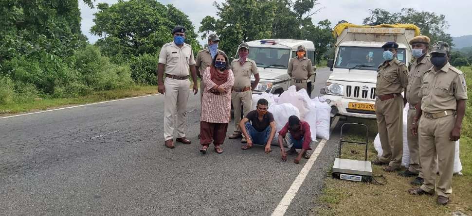 ମୋହନାରୁ ୪୬୮ କେଜି ଗଞ୍ଜେଇ ଜବତ, ୨ ଗିରଫ ମୋହନାରୁ ୪୬୮ କେଜି ଗଞ୍ଜେଇ ଜବତ, ୨ ଗିରଫ