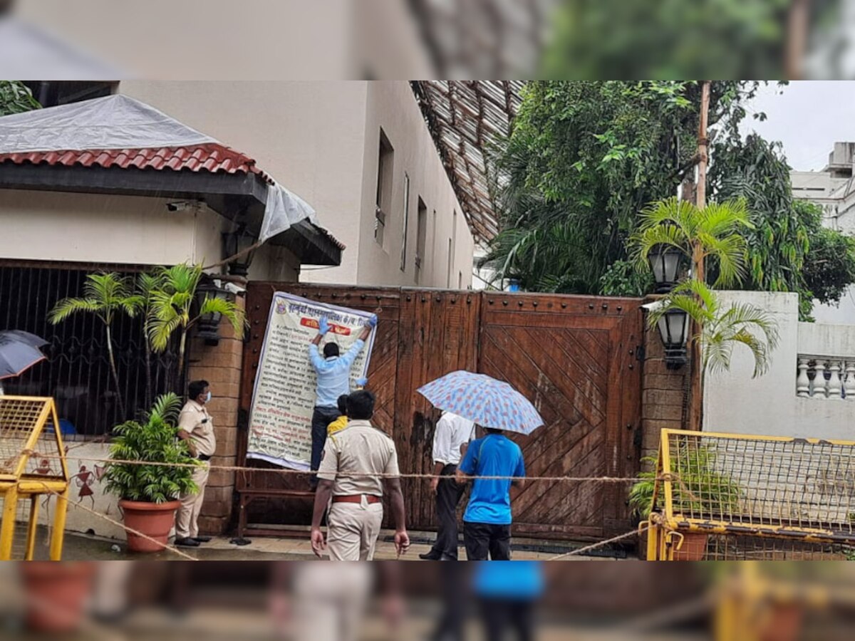 अमिताभ बच्चन के घर जलसा को सेनिटाइज़ करने पहुंची BMC की टीम