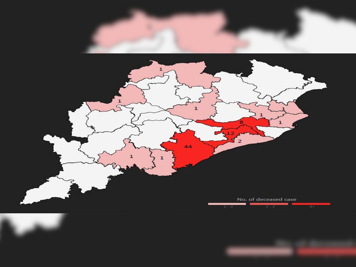 ରାଜ୍ୟରେ ଆଉ ୪ କୋରୋନା ପଜିଟିଭଙ୍କ ମୃତ୍ୟୁ, ମୃତ୍ୟୁ ସଂଖ୍ୟା ୭୪କୁ ବୃଦ୍ଧି