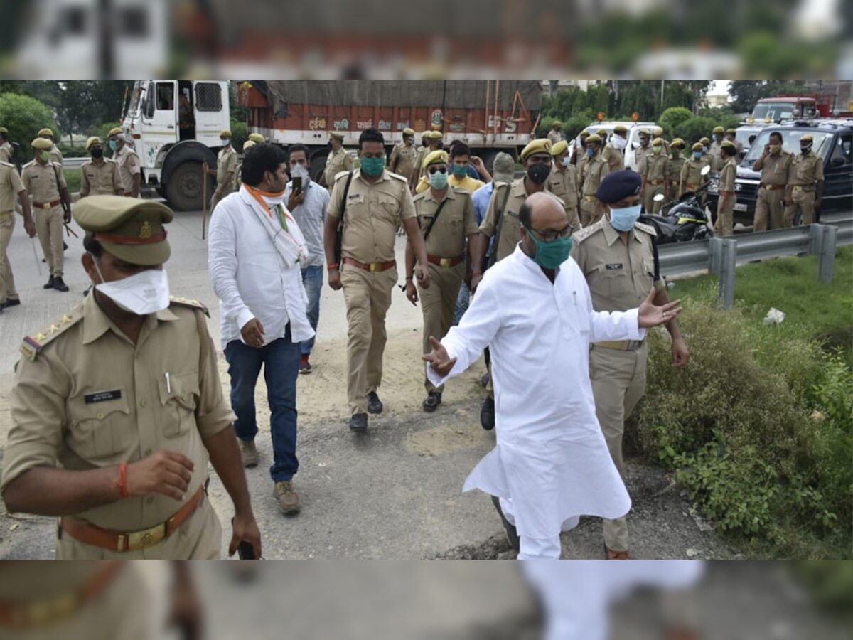 भदोही में PCC चीफ के खिलाफ FIR, अजय लल्लू बोले- काश इतनी फोर्स अपराधियों को पकड़ने में लगाते