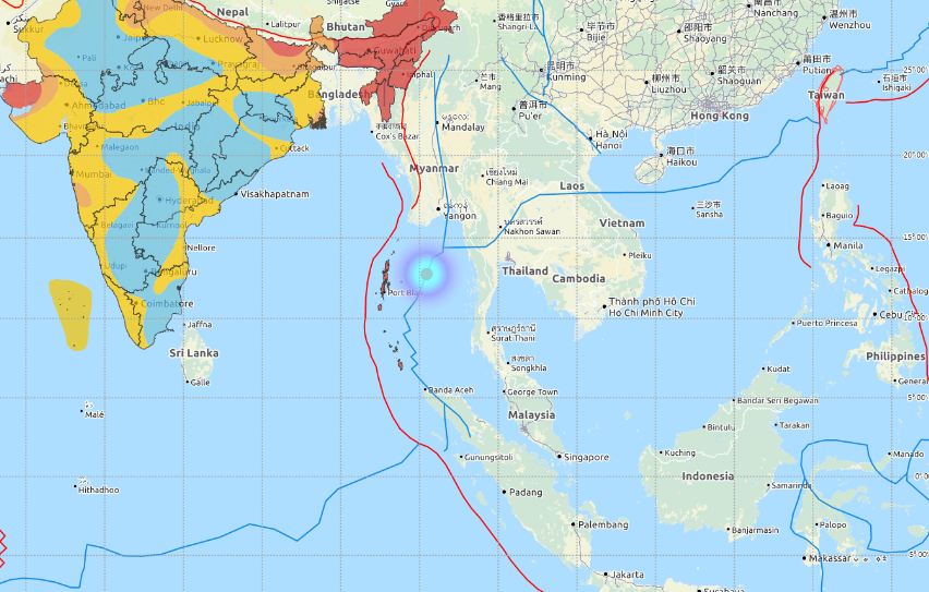 सुबह-सुबह अंडमान में आया भूकंप, 4.2 रही भूकंप की तीव्रता