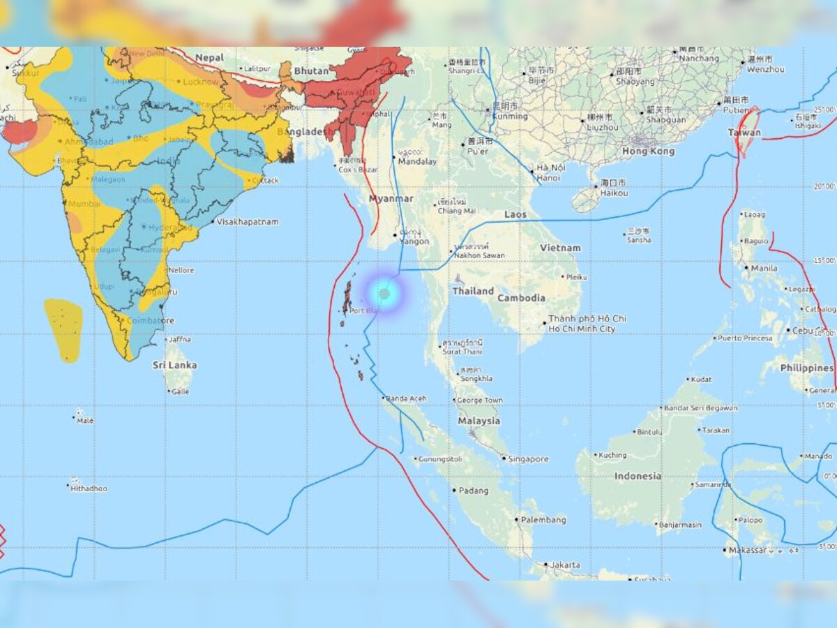 सुबह-सुबह अंडमान में आया भूकंप, 4.2 रही भूकंप की तीव्रता