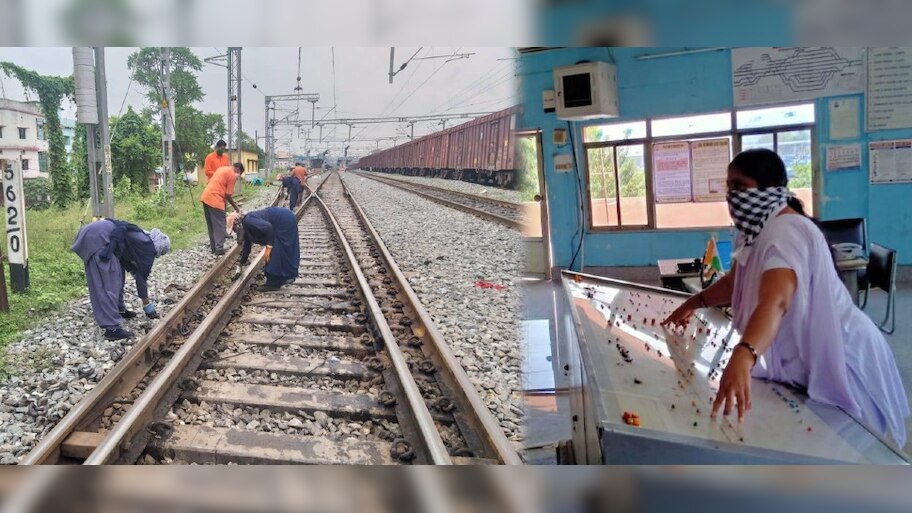 କୋରୋନା ଲଢ଼େଇରେ ପୂର୍ବତଟ ରେଳପଥର ମହିଳା କର୍ମଚାରୀଙ୍କ ଭୂମିକା ମହତ୍ୱପୂର୍ଣ୍ଣ 