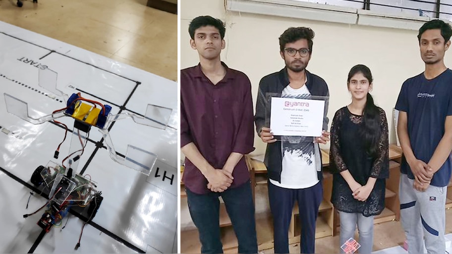 जामिया की टीम ने IIT बॉम्बे के ज़रिए मुनक्किद 'यंत्रा रोबोटिक्स मुकाबला' में हासिल की फतह