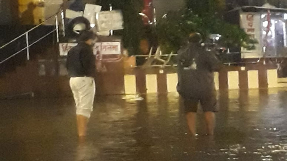 हिंद माता इलाके में भारी बारिश Hind mata area