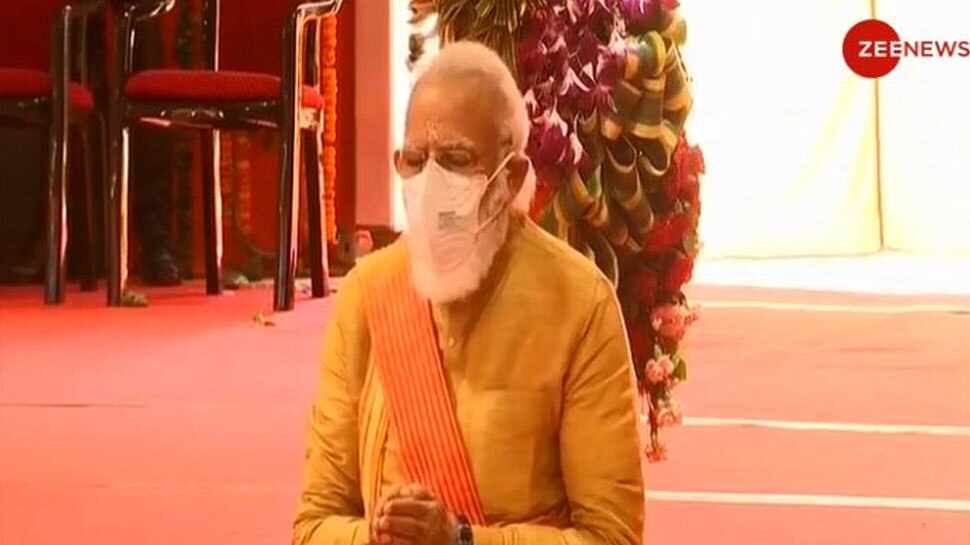 भूमि पूजन का हुआ शुभारंभ