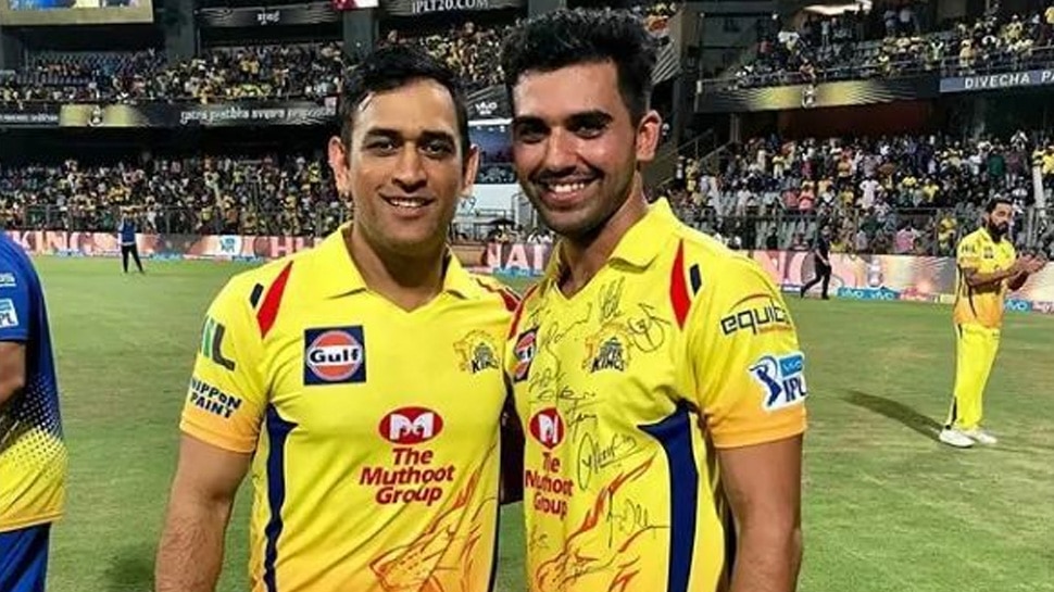 दीपक चाहर Deepak Chahar MS Dhoni