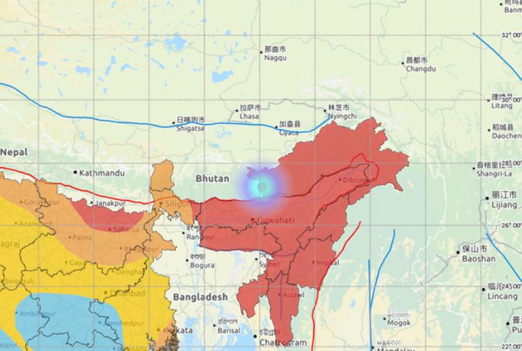 भूकंप ने तवांग को भी कंपाया, हल्की तीव्रता के झटके से सहमा अरुणाचल प्रदेश