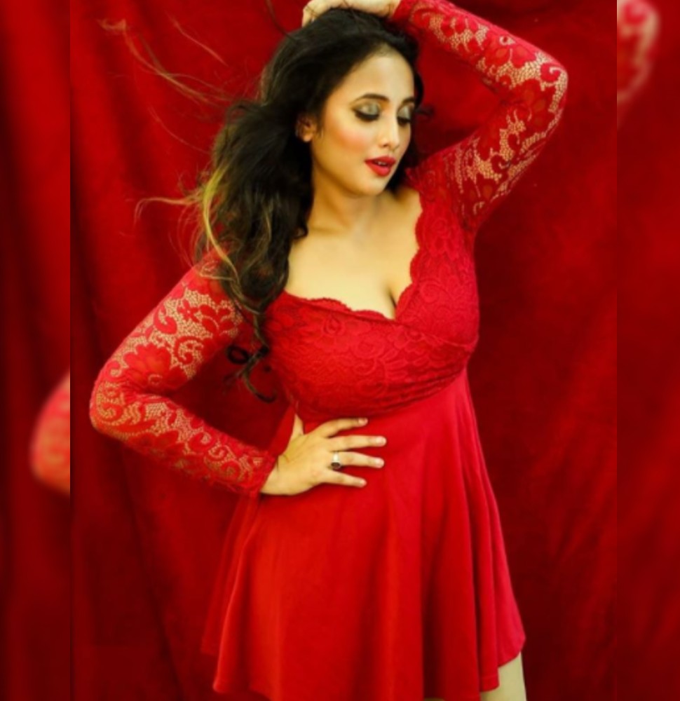 Rani Chatterjee New Look In Red Dress Went Viral रेड ड्रेस में खूबसूरत लग रहीं Rani Chatterjee