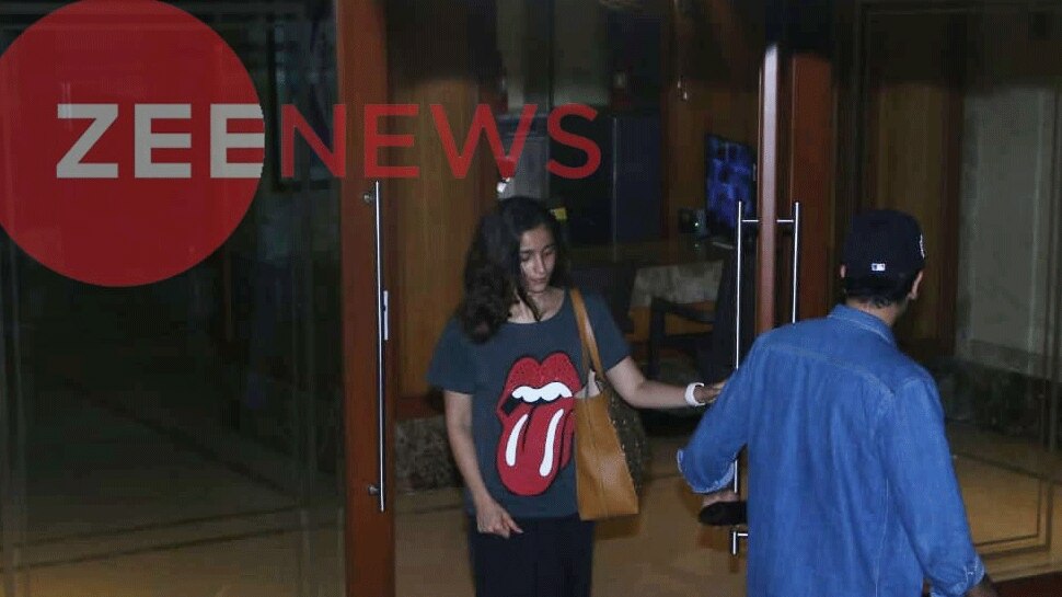 संजय दत्त को फेफड़ों का कैंसर Alia-Ranbir at Sanjay Dutt House