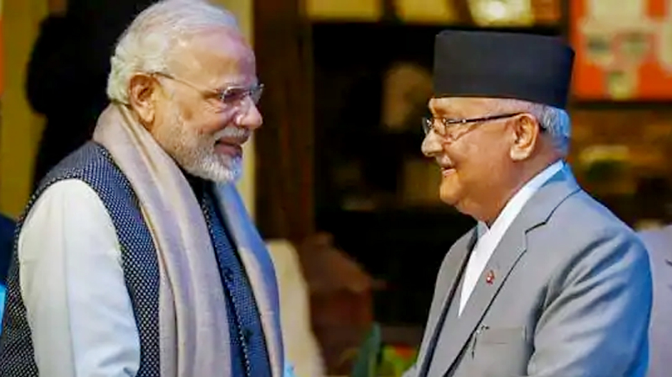 सहरदी कशीदगी के बाद PM मोदी और केपी ओली के दरमियान पहली बार हुई बातचीत सहरदी कशीदगी के बाद PM मोदी और केपी ओली के दरमियान पहली बार हुई बातचीत